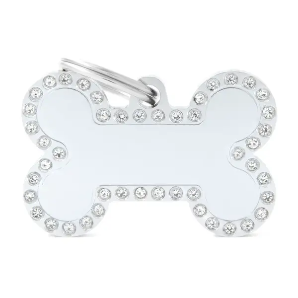 My family známka – Glam kosť, biela L (BH02GM) - 1 ks