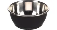 Flamingo Tobias kovová miska pro psy - černá 1900 ml - A: 20 cm, B: 7,5 cm, C: 15 cm