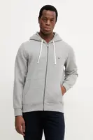 Mikina Tommy Hilfiger pánská, béžová barva, s kapucí, hladká, MW0MW37234