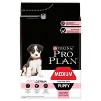 Pro Plan Puppy Medium Sensitive Skin Optiderma 3 kg