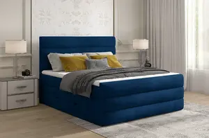 Boxspring Cande Rozměr: 160 x 200 cm, látka: Monolith 77