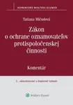 Zákon o ochrane oznamovateľov protispoločenskej činnosti
