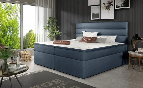 Boxspring Softy Rozměr: 140 x 200 cm, látka: Sawana 80