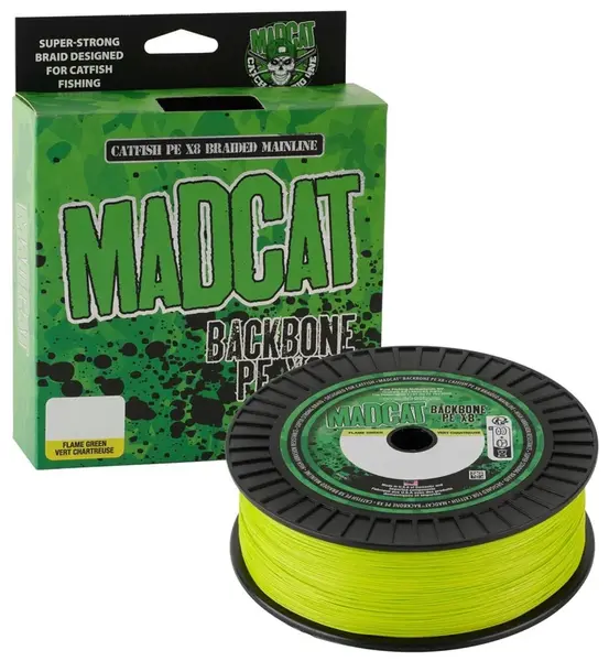 Madcat splietaná sumcová šnúra backbone pe x8 300 m - 0,45 mm 47,7 kg