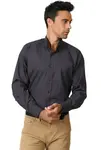 G577 DEWBERRY SHIRT-NAVY BLUE- BROWN