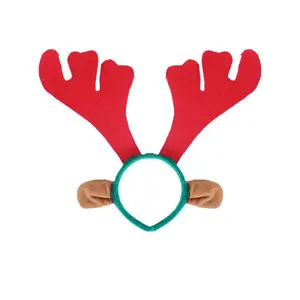 Vánoční čelenka sob s ušima