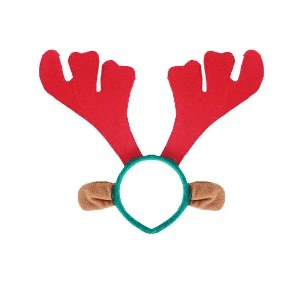 Vánoční čelenka sob s ušima