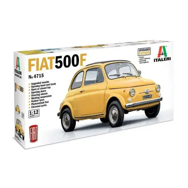 Model Kit auto 4715 - FIAT 500 F 1968 upgraded edition (1:12)