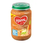 HAMI Příkrm maso-zeleninový Zeleninový vývar s telecím a kroupami 200g, 10+