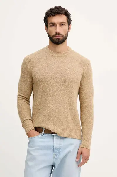 Svetr z vlněné směsi United Colors of Benetton