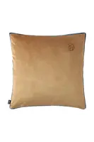 Povlak na polštář s bavlnou BOSS BVELVET Camel 43 x 43 cm béžová barva