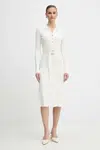 Šaty Marciano Guess AGATHE béžová barva, maxi, 5BGK07 5891Z