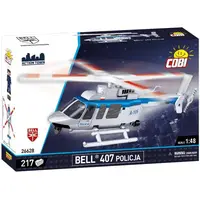 Cobi Action Town 26628 Civilní víceúčelový vrtulník Bell 407 1:48
