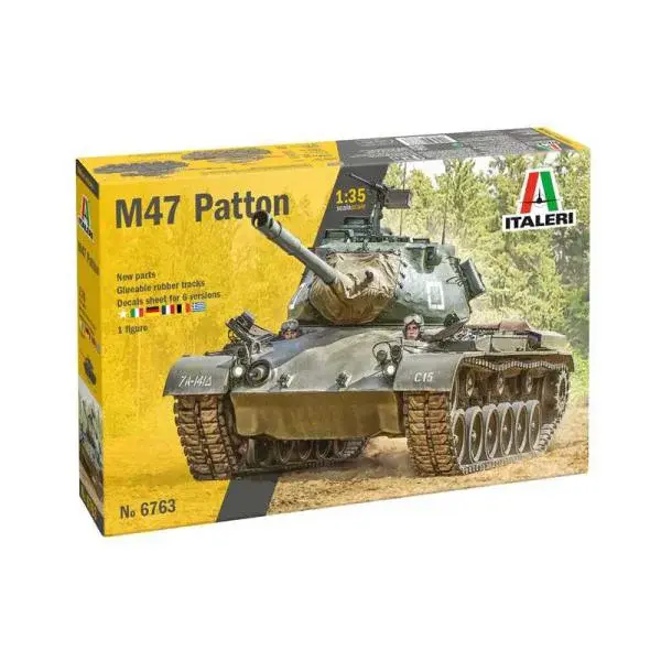 Model Kit tank 6763 - M47 Patton (1:35)