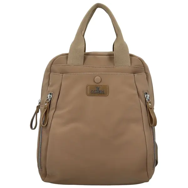 Dámský batoh béžový - Coveri Maite