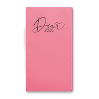 Kapesní diář Baloušek Pastel 2026 - růžový