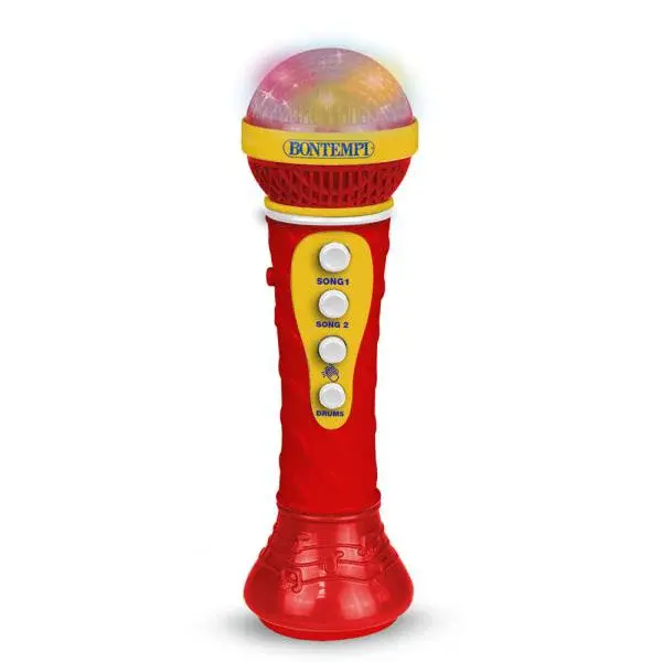 Bontempi Mikrofon Voice Sing-a-Long červený