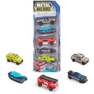 ZURU Metal Machines - City force Sada aut 5ks