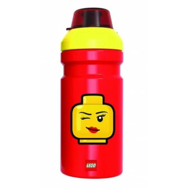 LEGO® ICONIC Girl láhev na pití - žlutá / červená