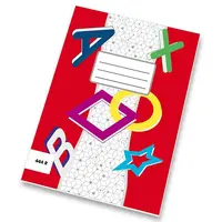 Školní sešit EKO 444 - A4, linkovaný, s okraji, 40 listů