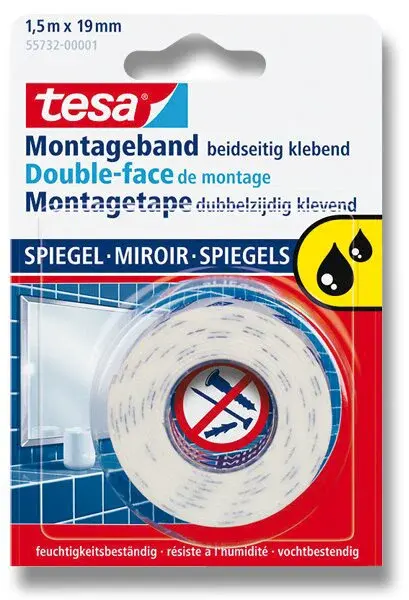 Oboustranná montážní páska Tesa Montagetape - 19 mm x 1,5 m