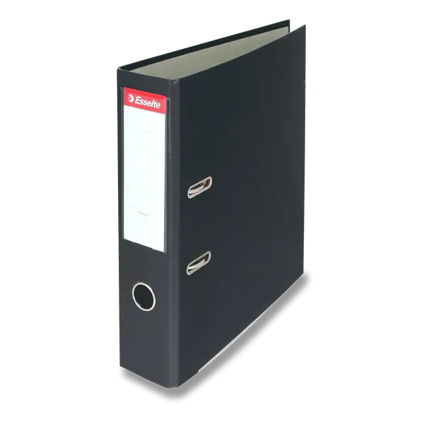 Pákový pořadač Esselte  Economy, A4, 75 mm - černý