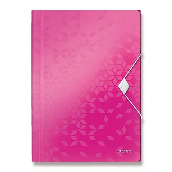 Spisové desky Wow, A4 - růžové