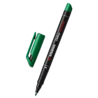 Permanentní popisovač STABILO OHPen 842 F - zelený