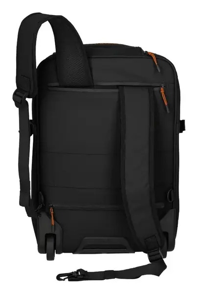 Cestovný batoh na kolieskach Travelite Briize Backpack L Trolley Black