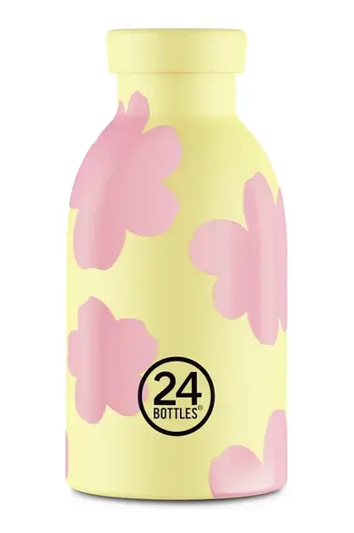 Termoláhev 24bottles Clima 330ml Yellow žlutá barva, Clima.330.Yellow
