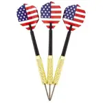 Házecí šipky s kovovým hrotem 15cm kov/plast 3 ks