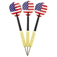 Házecí šipky s kovovým hrotem 15cm kov/plast 3 ks