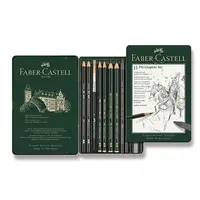 Grafitové tužky Faber-Castell Pitt Monochrome Graphite sada 11 ks