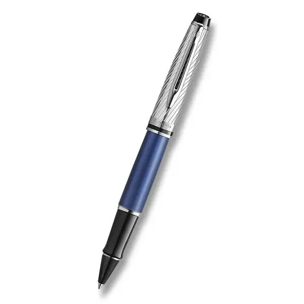 Waterman Expert DLX Metallic Blue CT roller