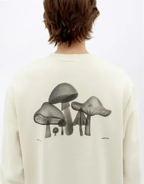 Thinking MU Funghi Leon Sweatshirt WHITE M