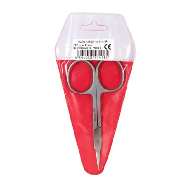 Nůžky na kůži rovné záděrkové SI-018R