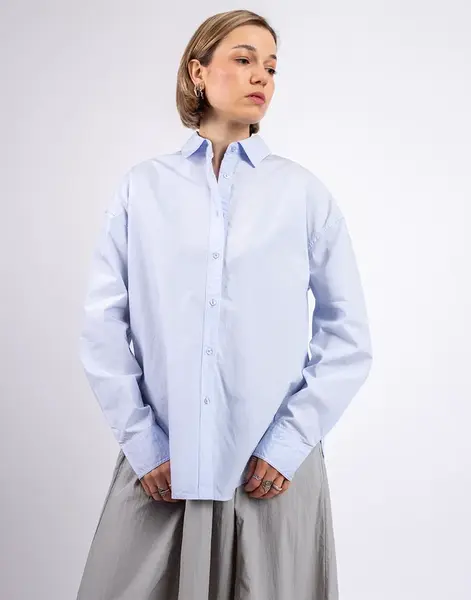ECOALF Daria Shirt Woman Sky Blue M