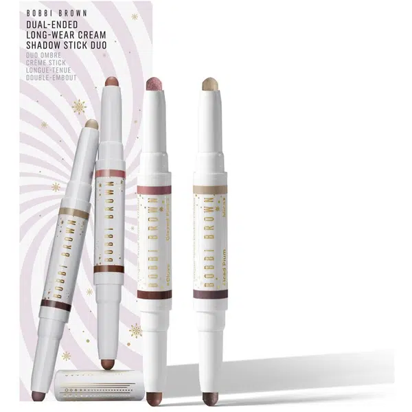 Bobbi Brown Holiday Dual-Ended Long-Wear Cream Shadow Stick Duo dlhotrvajúce očné tiene v ceruzke darčeková sada