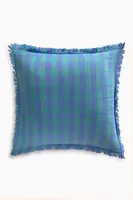 Dekorativní povlak na polštář Calma House Nasau 45 x 45 cm tyrkysová barva