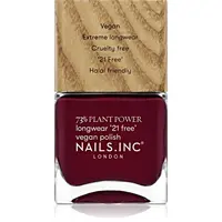 Nails Inc. Plant Power dlhotrvajúci lak na nechty odtieň Flex My Complex 14 ml