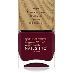 Nails Inc. Plant Power dlhotrvajúci lak na nechty odtieň Flex My Complex 14 ml