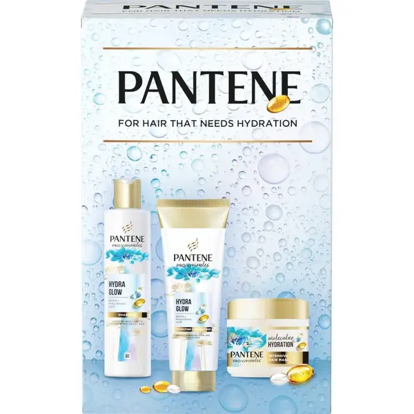 Pantene Pro-V Miracles Hydra Glow Gift Set darčeková sada pre suché a poškodené vlasy