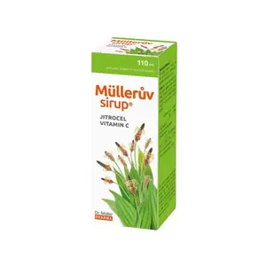 Dr. Müller Müllerův sirup s jitrocelem a vitaminem C 110 ml