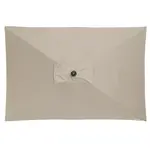 Slunečník s automatickým naklápěním klikou Doppler ACTIVE 210x140 cm, přírodní DP457460820