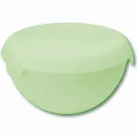 Miska 1.5 l s víkem zelená pastelová