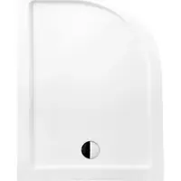 Vanička čtvrtkruhová Saturn 120/90/4/16 levá