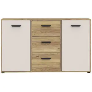 Komoda Mokkaro MOKK231-M802 písek/dub mauvella