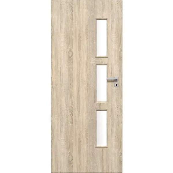 Interiérové dveře Irga 3*3 70L dub sonoma