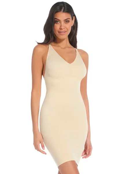 MAGIC Bodyfashion Korzetové šaty  telová