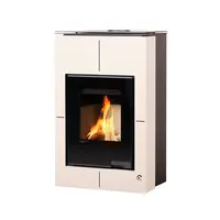 Kachle s výmenníkom AQUAFLAM VARIO SAPORO 11/7kW krémová FLHSF34-046